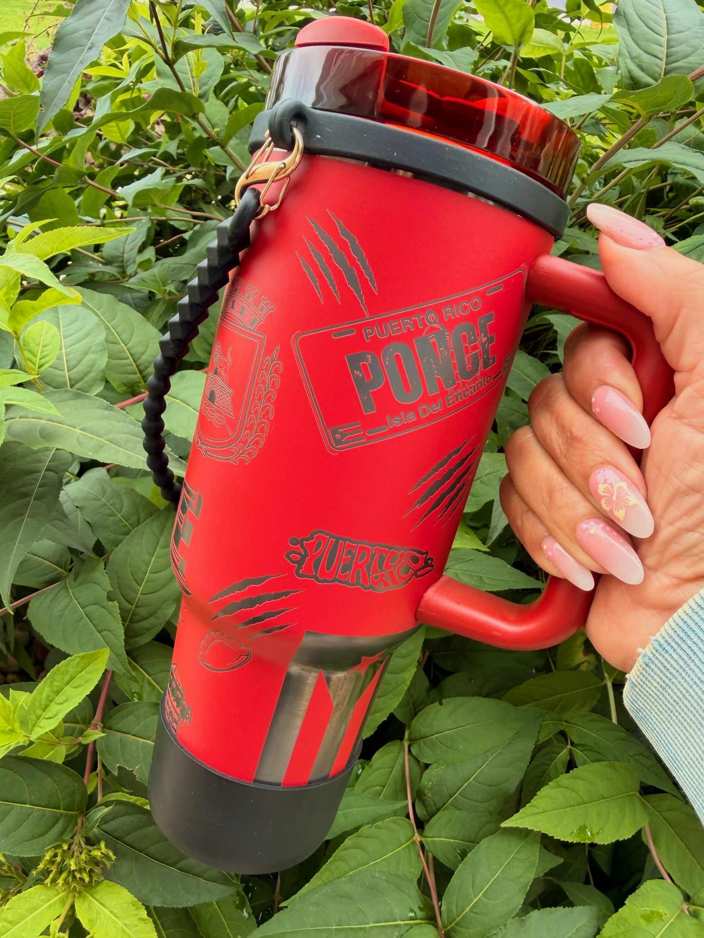 Ponce es PONCE 40oz Tumbler W/Accessories SHIP SEPT 1