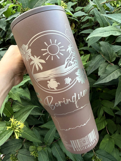 Hydrojug Brumate 32oz Tumbler Chestnut