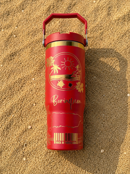 PR Rojo 30oz Water Bottle🇵🇷