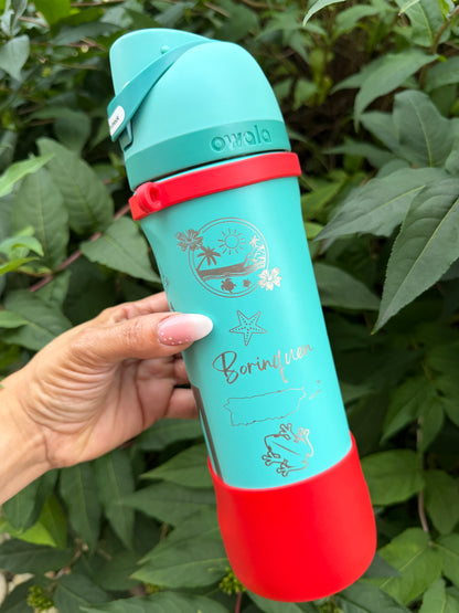 Playera 🩵❤️ Owala 24 oz Tumbler w/Accesories