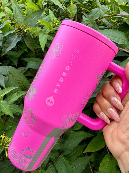 Hydrojug Brumate 32oz Tumbler Razzle Seasonal