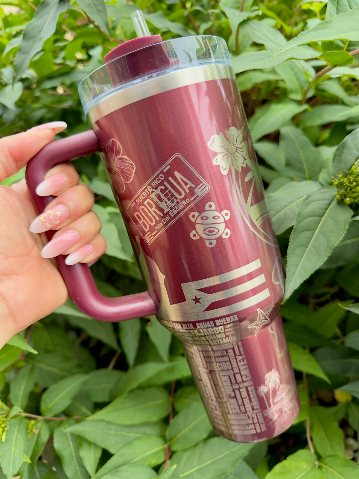 Black Cherry 🖤🍒 Stanley 40oz Tumbler
