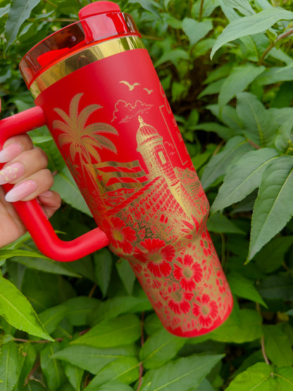 Ella Es LUX 🌺🇵🇷40oz Tumbler