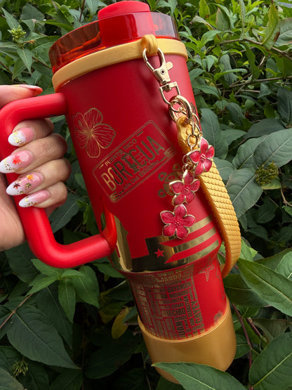 Bori LUX 🌺🇵🇷40oz Tumbler W/Accessories LIMITADO ENVIO OCT 20