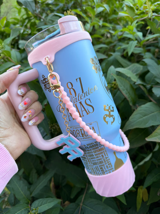 El Calenton 🩵💕 40oz Tumbler