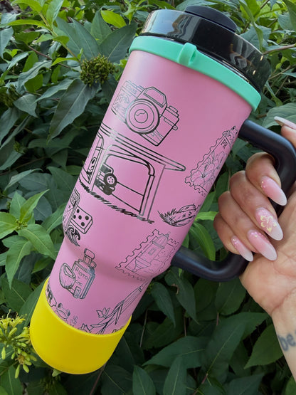 Casita 💛💞 40oz Tumbler W/Accessories