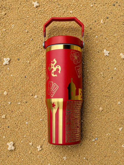 PR Rojo 30oz Water Bottle🇵🇷