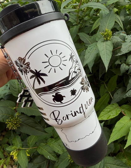 Fortaleza LUX 🇵🇷40oz Tumbler BW