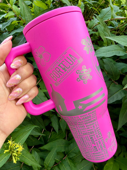 Hydrojug Brumate 32oz Tumbler Razzle Seasonal