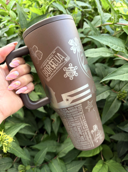 Hydrojug Brumate 32oz Tumbler Chestnut