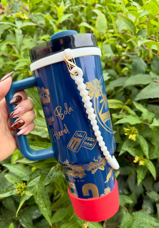 Cuba LUX 🇨🇺 40oz Tumbler W/Accessories LIMITADO