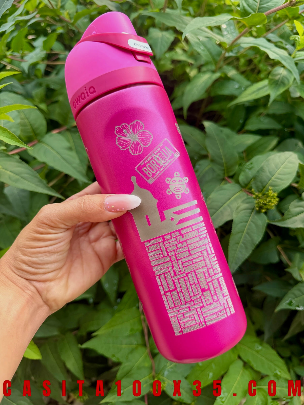 Bori Rosa Owala 24 oz Tumbler