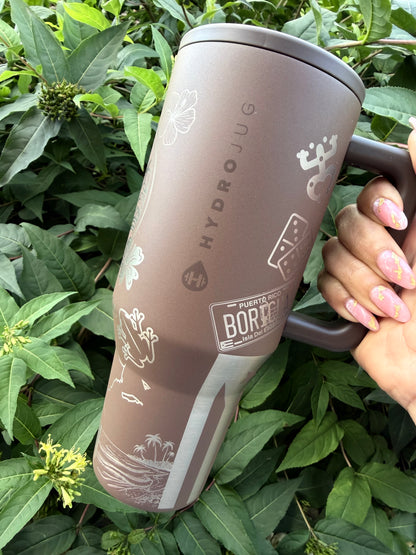 Hydrojug Brumate 32oz Tumbler Chestnut
