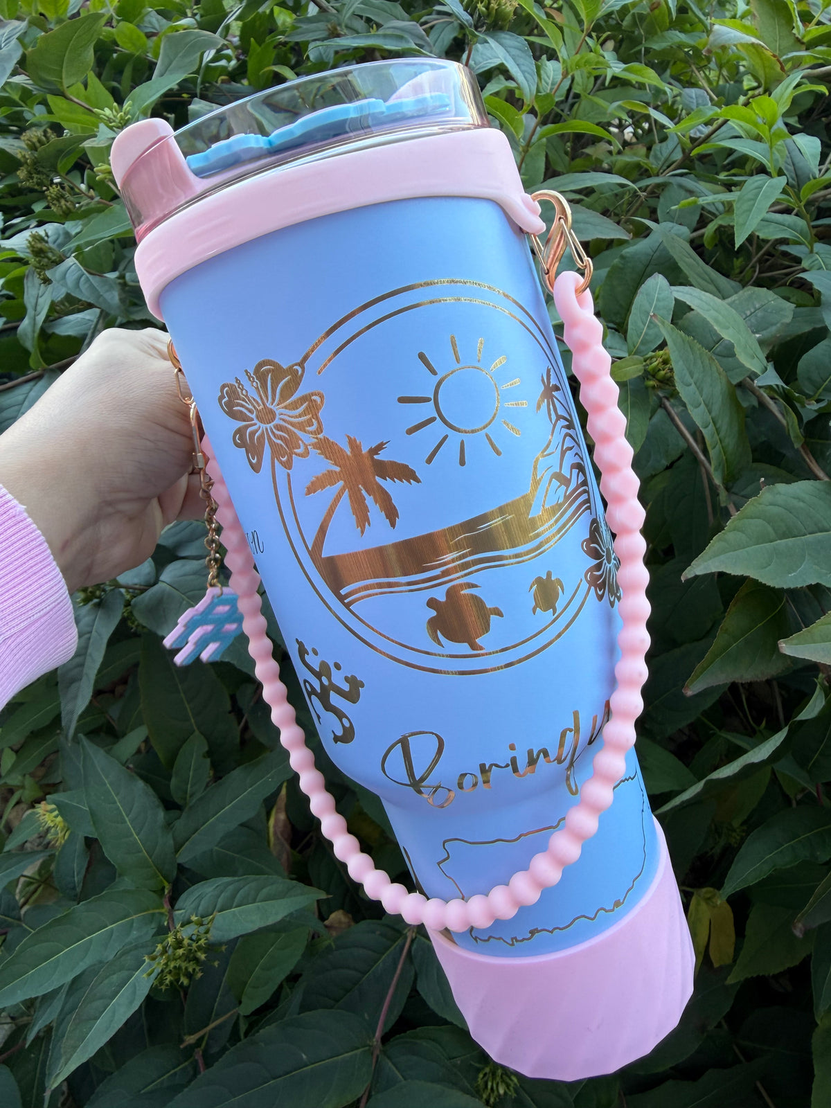 El Calenton 🩵💕 40oz Tumbler