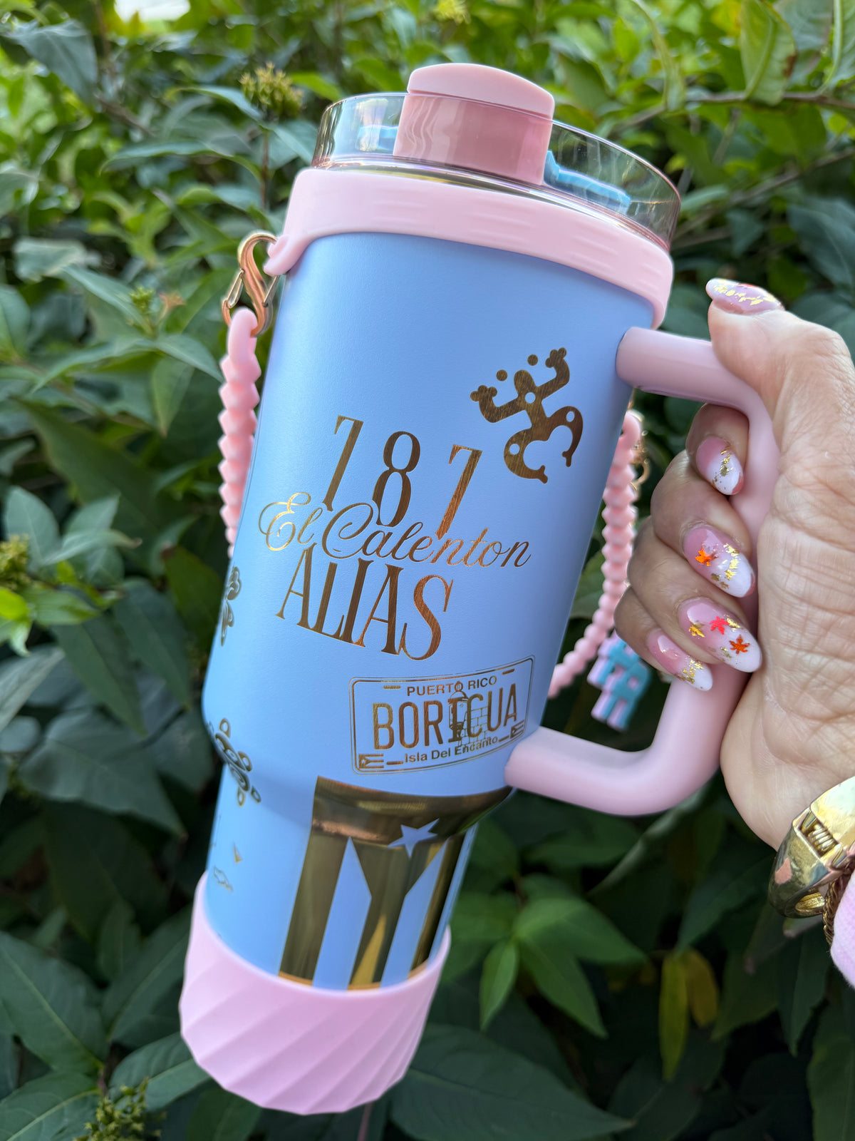 El Calenton 🩵💕 40oz Tumbler