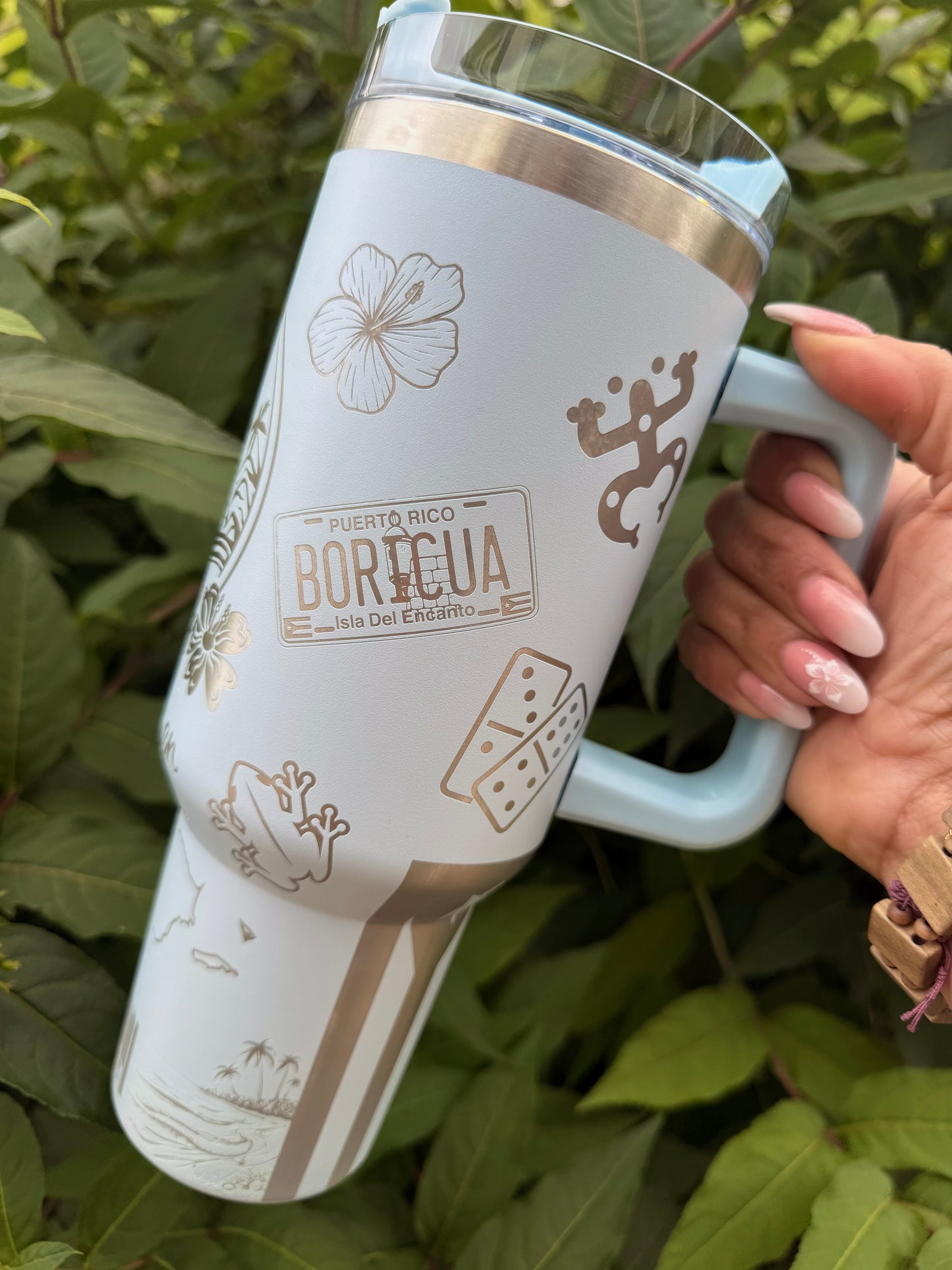 Azul Clarita🤍🇵🇷40oz Tumbler V1