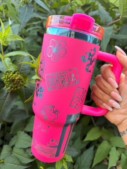 Rosa Que Linda Eres 💕40oz Tumbler