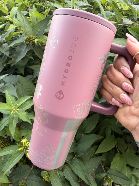 Hydrojug Brumate 32oz Tumbler Canyon Rose