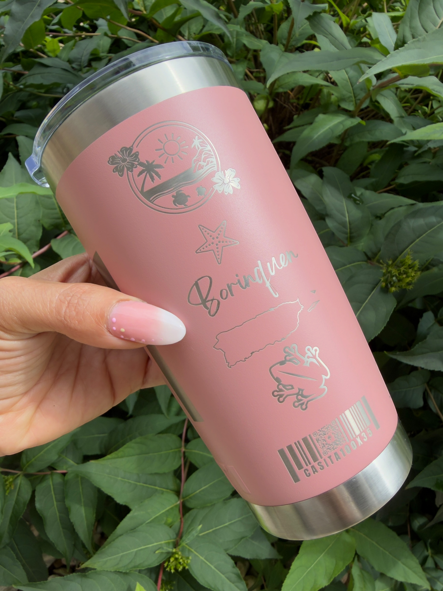Bori Dusty Rose Yeti 20 oz Tumbler