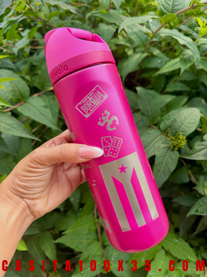 Bori Rosa Owala 24 oz Tumbler