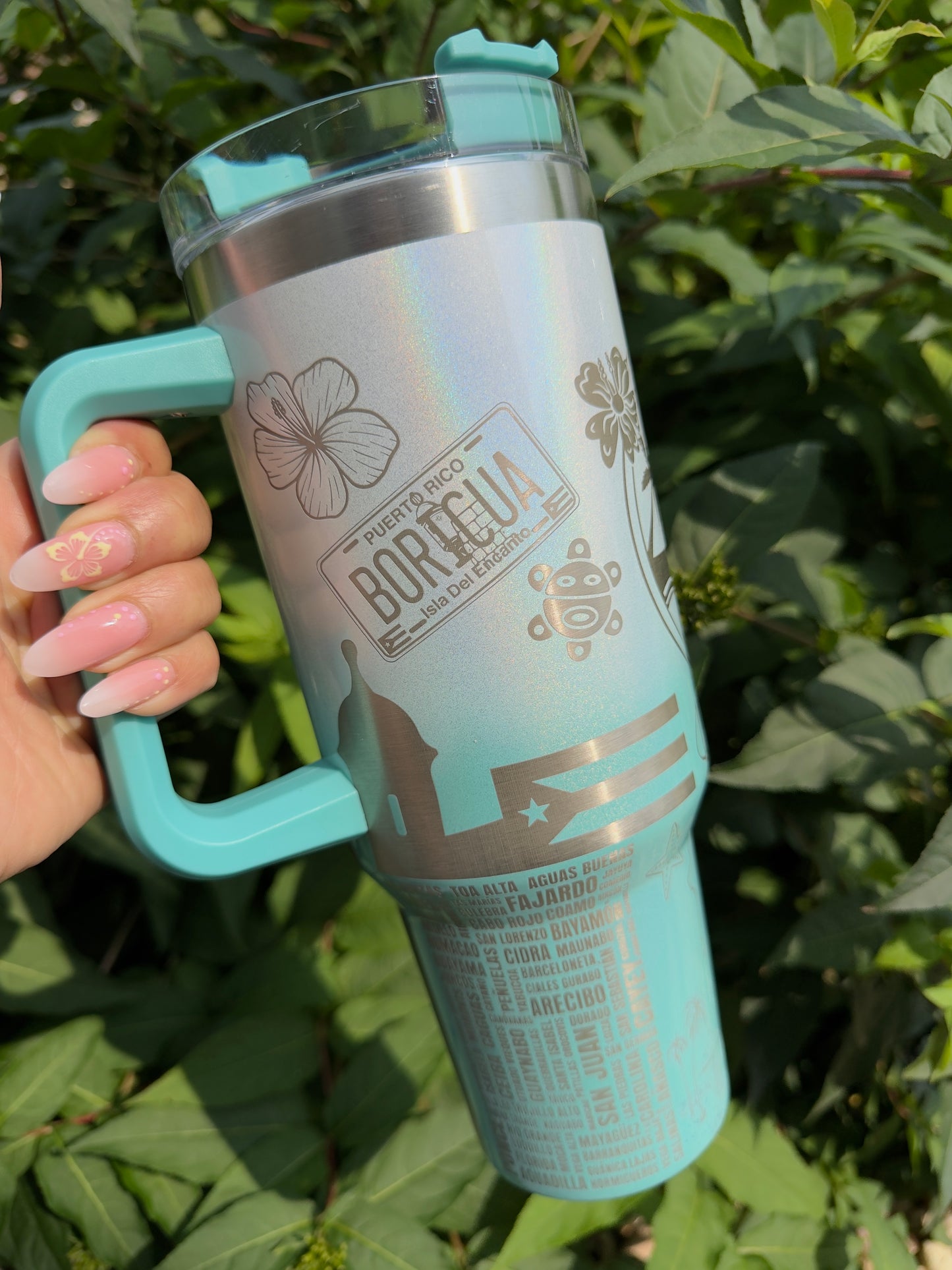 Ombre 🤍 🇵🇷40oz Tumbler V4