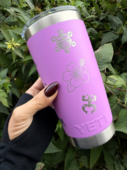 Violeta 💜 Yeti 20 oz Tumbler