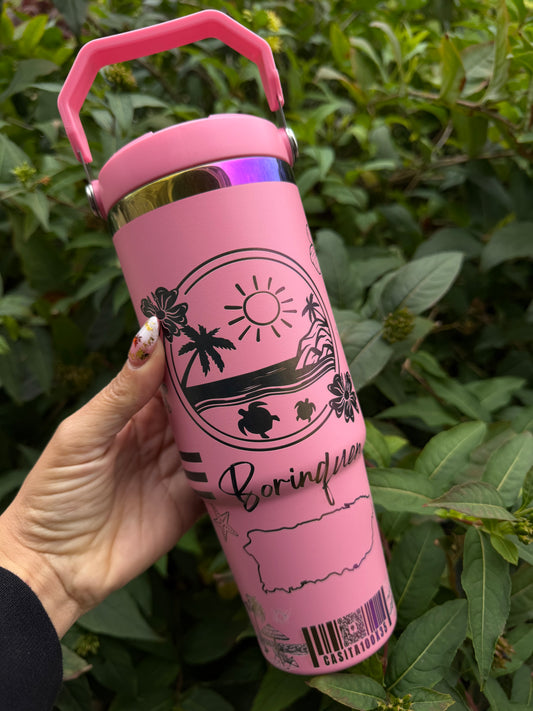 PR Rosa 30oz Water Bottle 💕✨