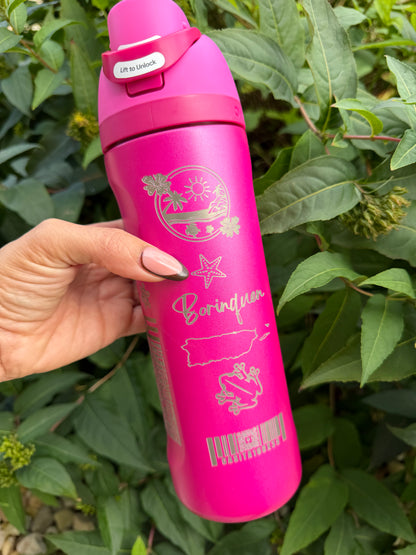 Bori Rosa Owala 24 oz Tumbler