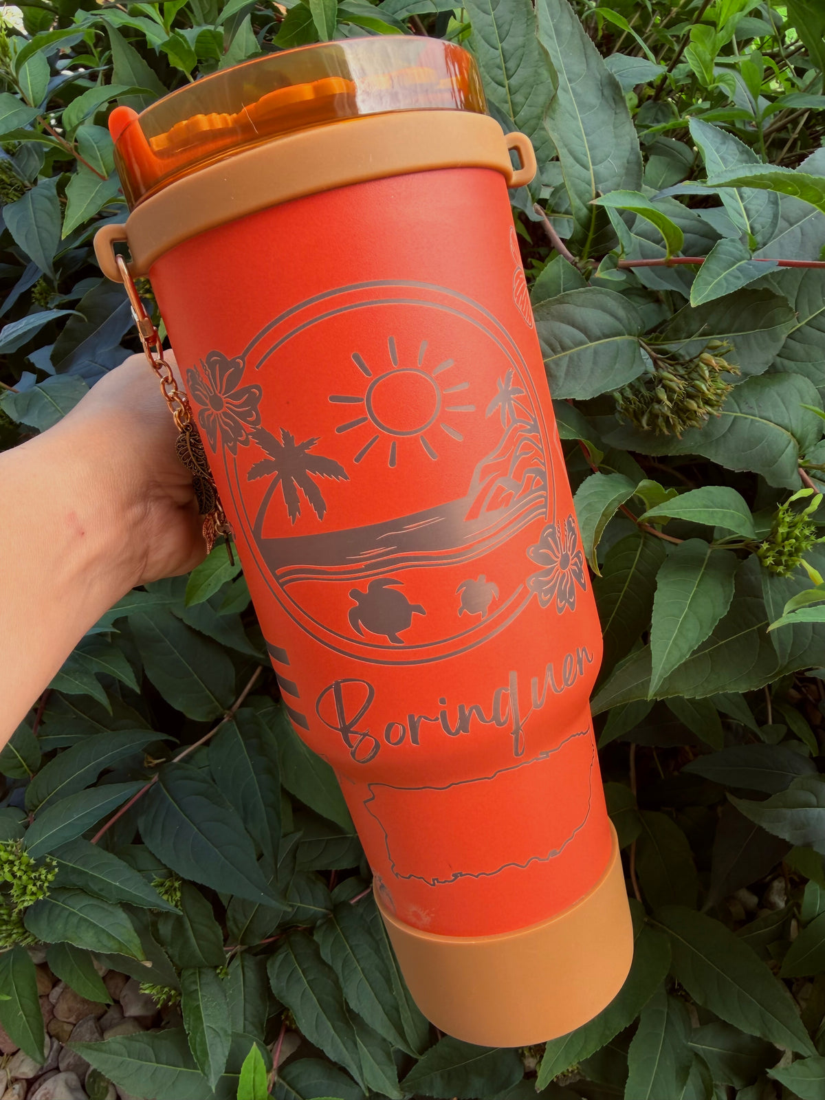 Calabaza LUX 🎃40oz Tumbler W/Accessories LIMITADO
