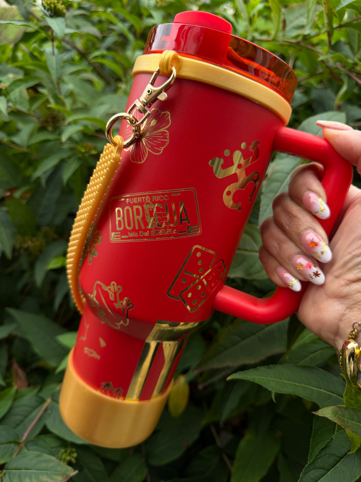 Bori LUX 🌺🇵🇷40oz Tumbler W/Accessories LIMITADO ENVIO OCT 20