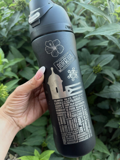 Bori Owala 24 oz Tumbler Negro