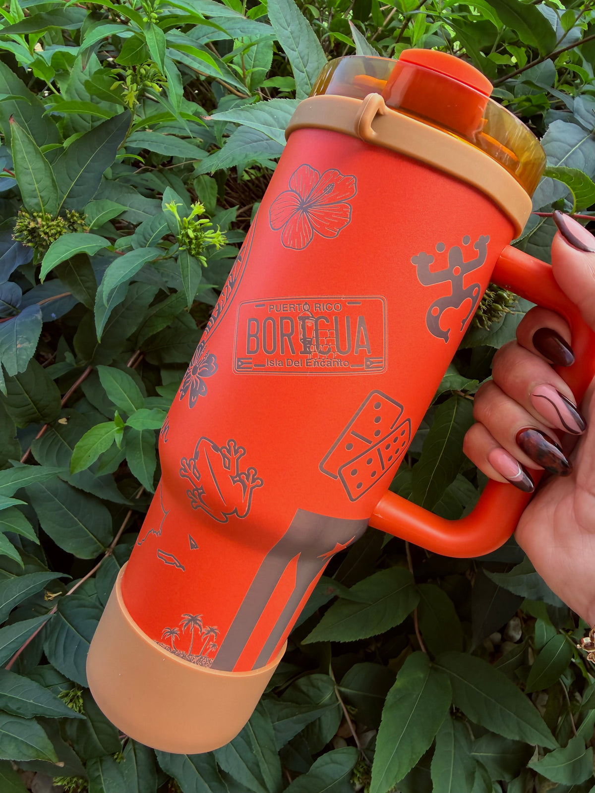 Calabaza LUX 🎃40oz Tumbler W/Accessories LIMITADO