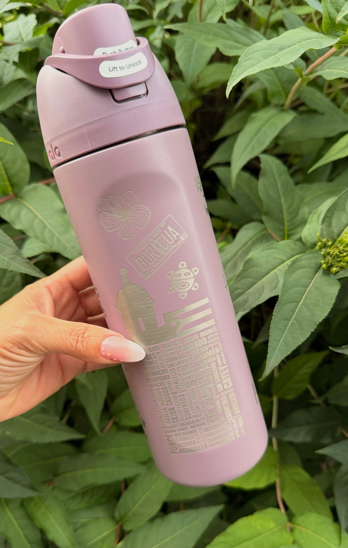 Bori Lila Owala 24 oz Tumbler