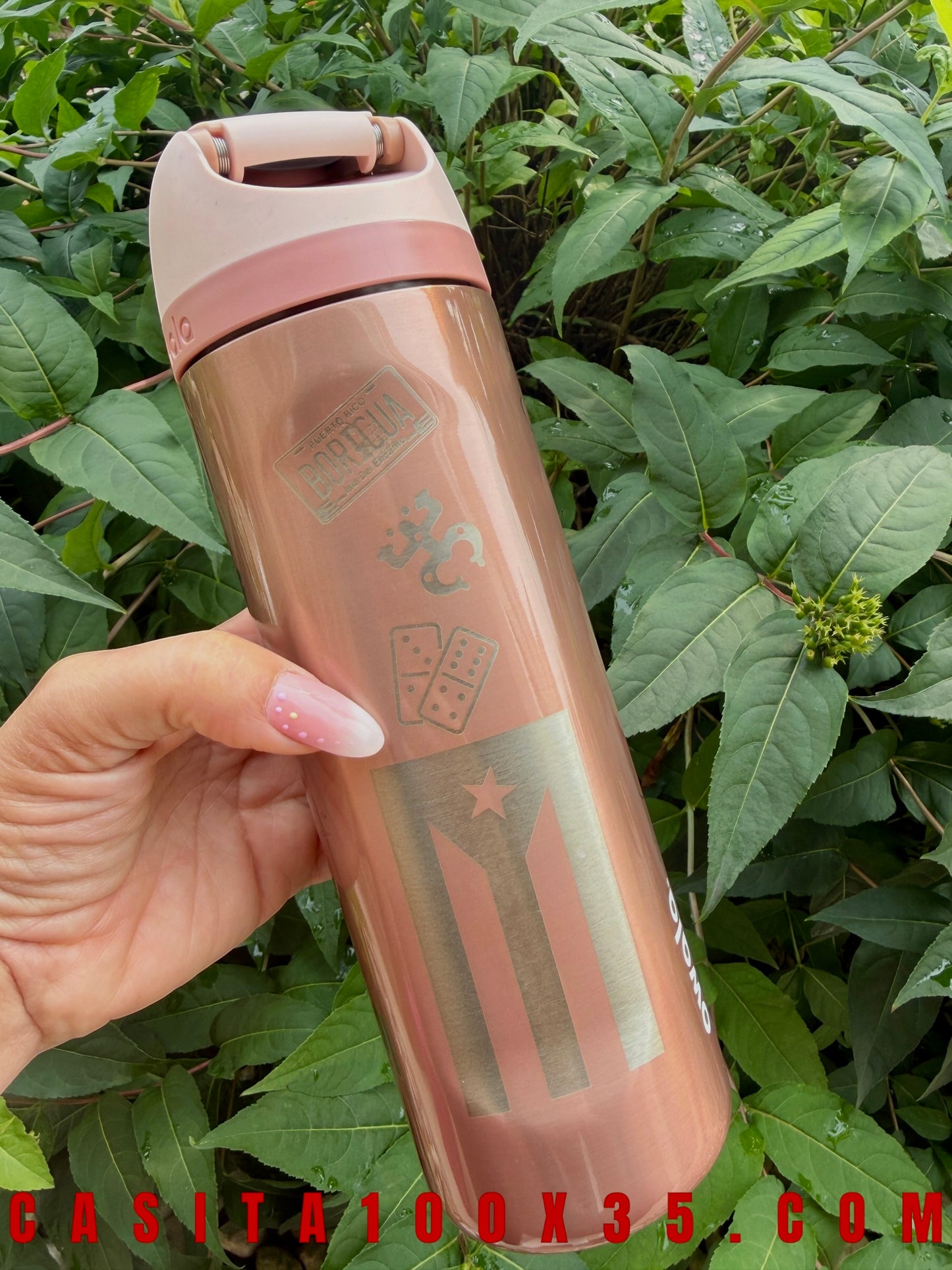 Bori Rose Gold Owala 24 oz Tumbler