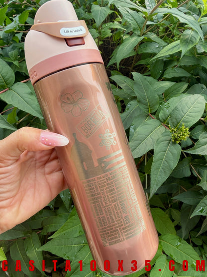Bori Rose Gold Owala 24 oz Tumbler