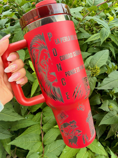 Ponce es PONCE 40oz Tumbler