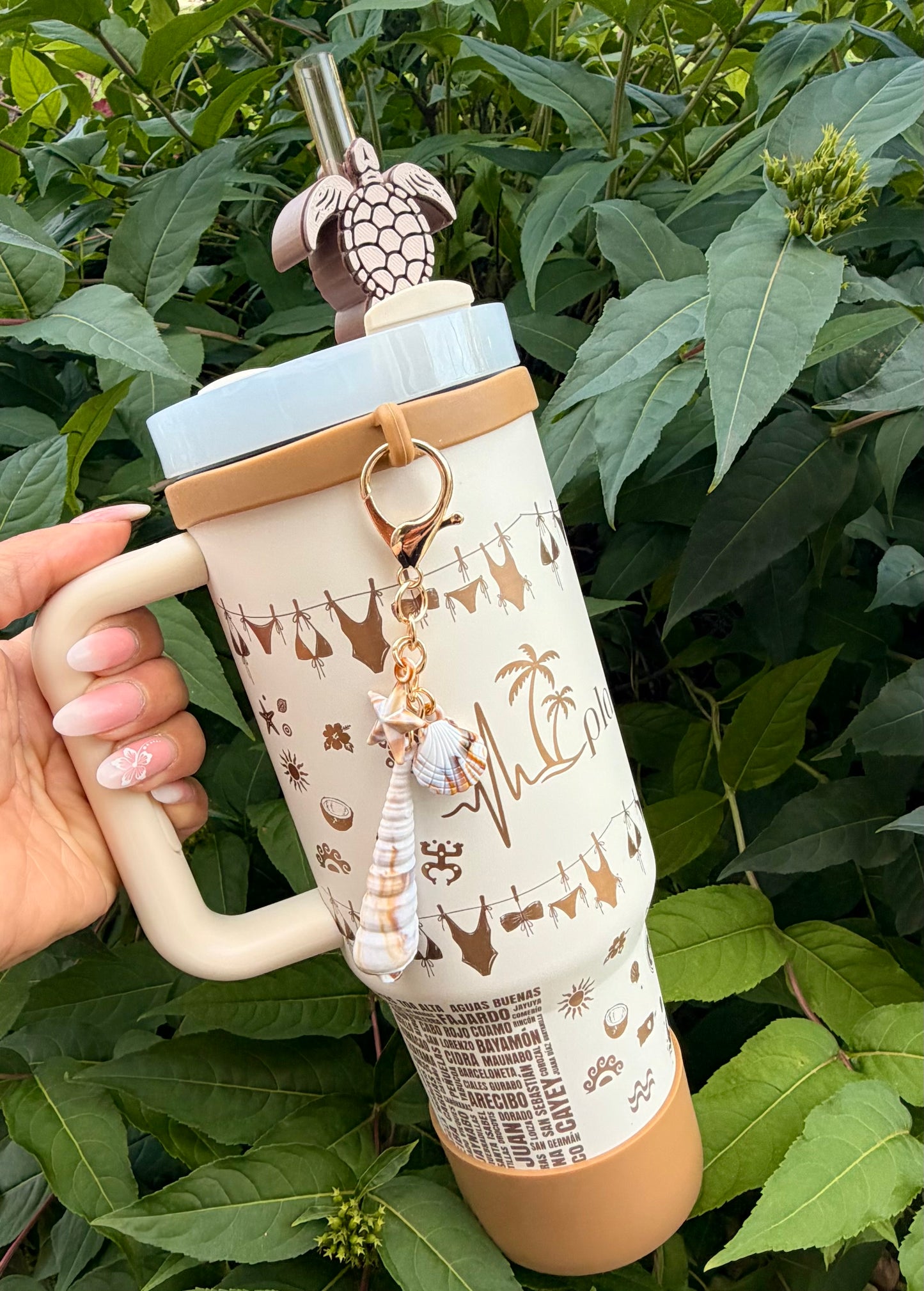 Playita LUX 🐚 40oz Tumbler W/Accessories