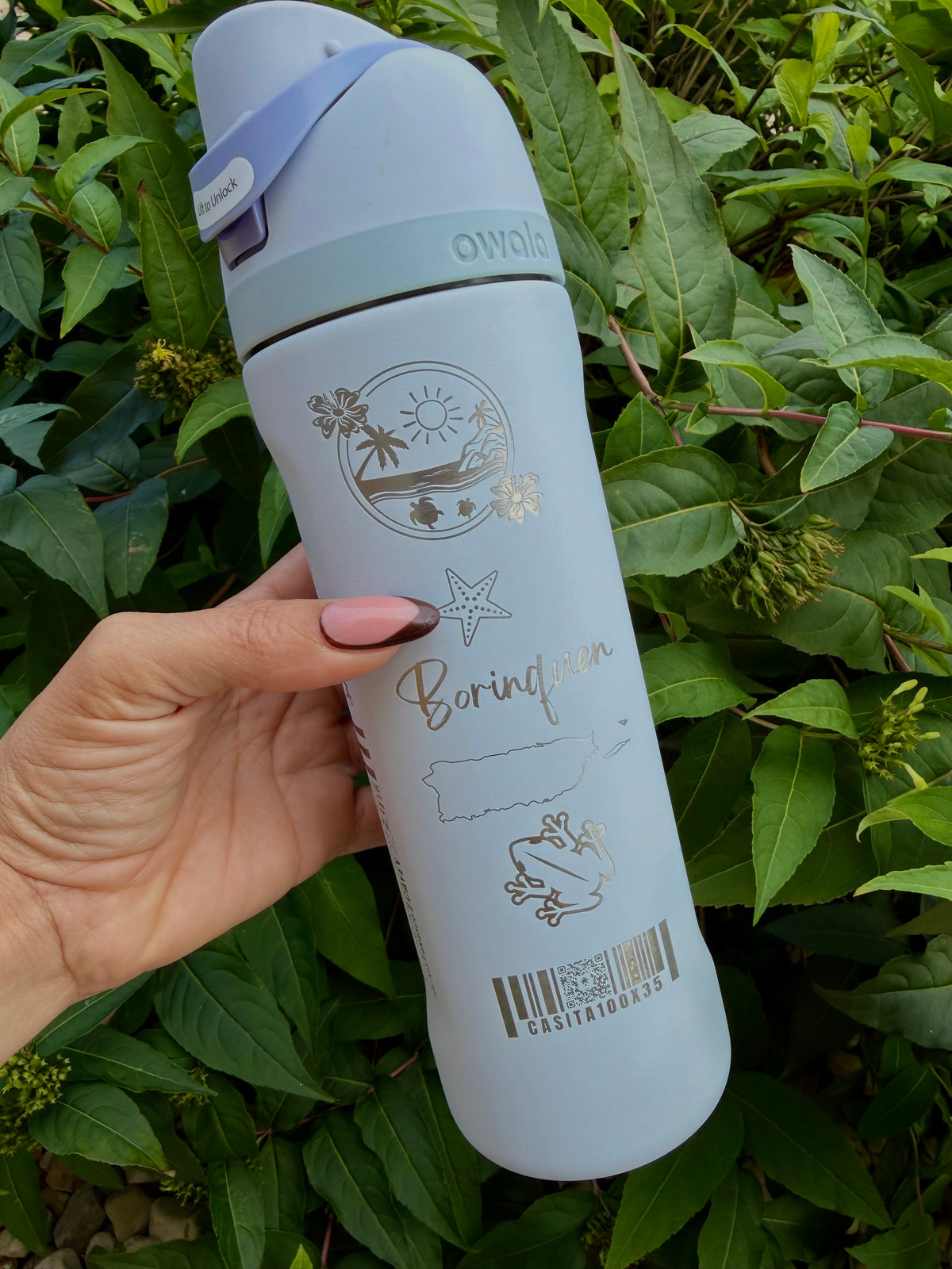 Bori Owala 24 oz Tumbler Lila