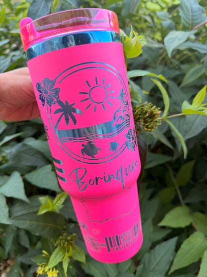 Rosa Que Linda Eres 💕40oz Tumbler
