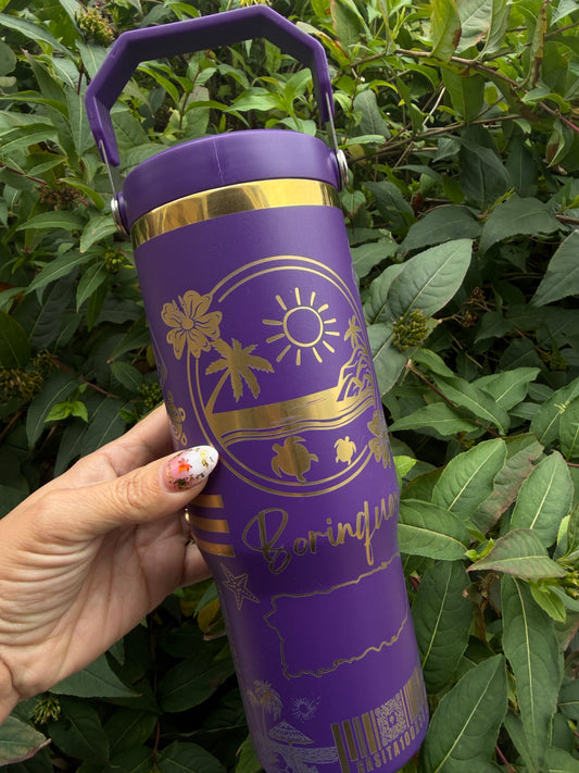 PR Violeta 30oz Water Bottle 💜✨