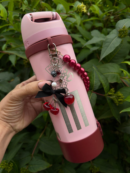 Bori Rosa 🍒 Owala 24 oz Tumbler w/Accesories