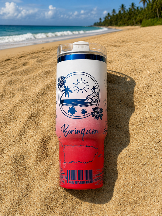 Borinquén 🇵🇷40oz Tumbler