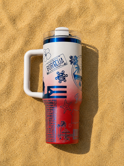 Bori 🇵🇷40oz Tumbler Ombre